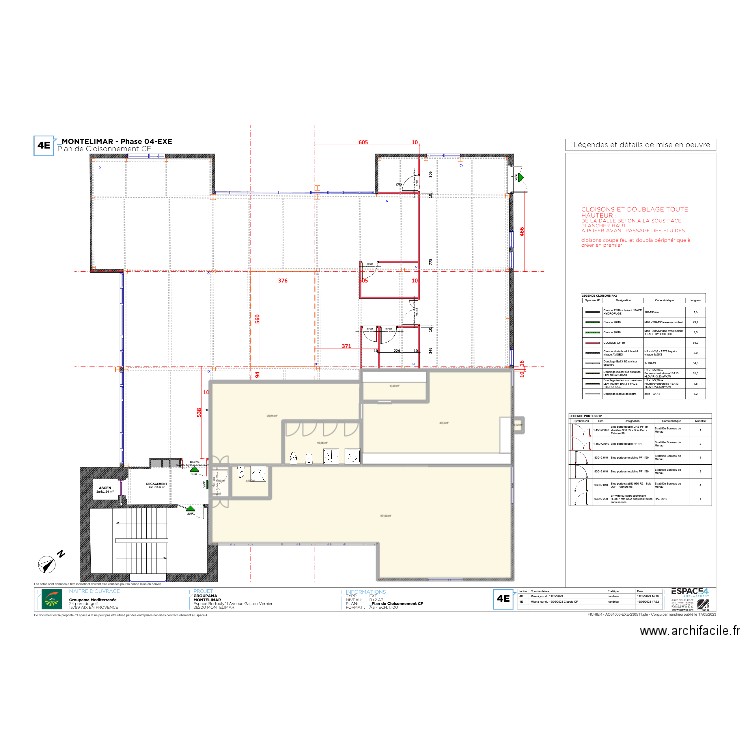 dependance rooftop. Plan de 8 pièces et 182 m2