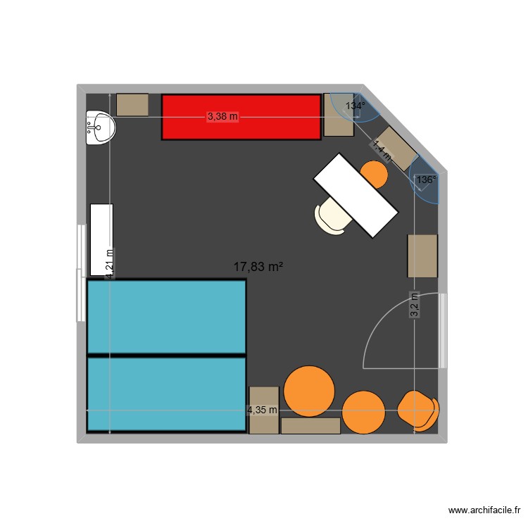 local J. Plan de 0 pièce et 0 m2