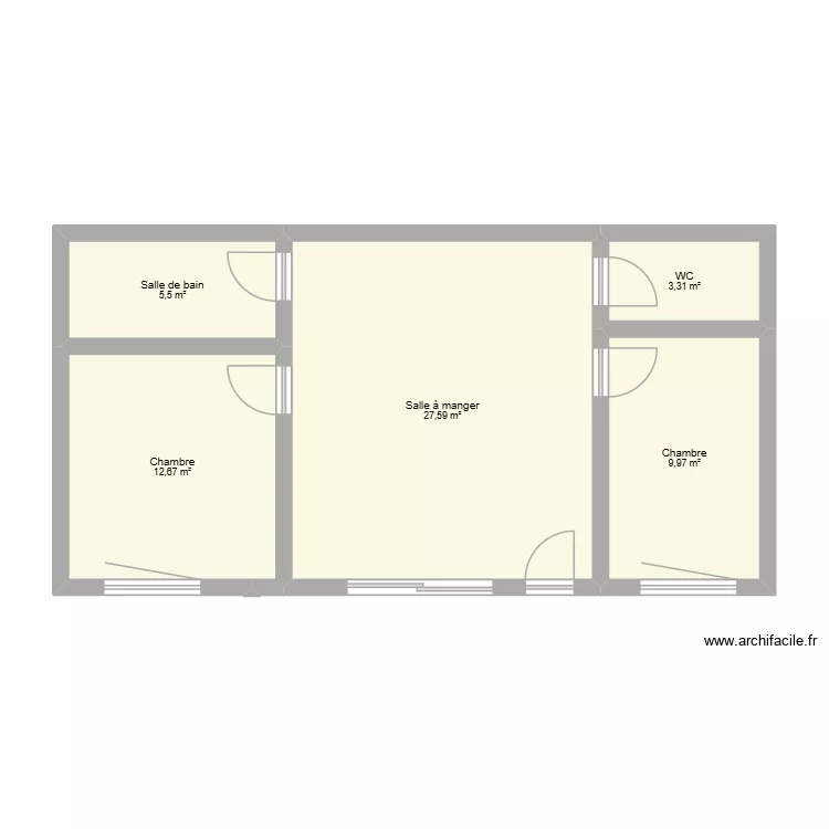 guynemenr garage. Plan de 5 et 59 m² guynemenr garage. Plan de 5 et 59 m²