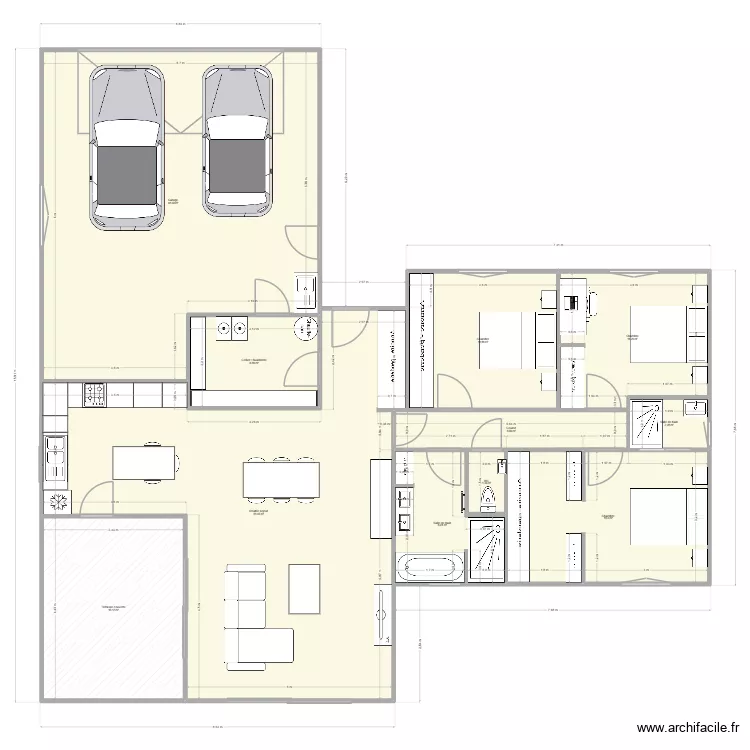 Maison v14. Plan de 