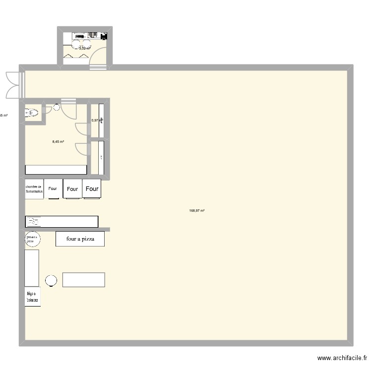 marie blachere. Plan de 6 pièces et 183 m2