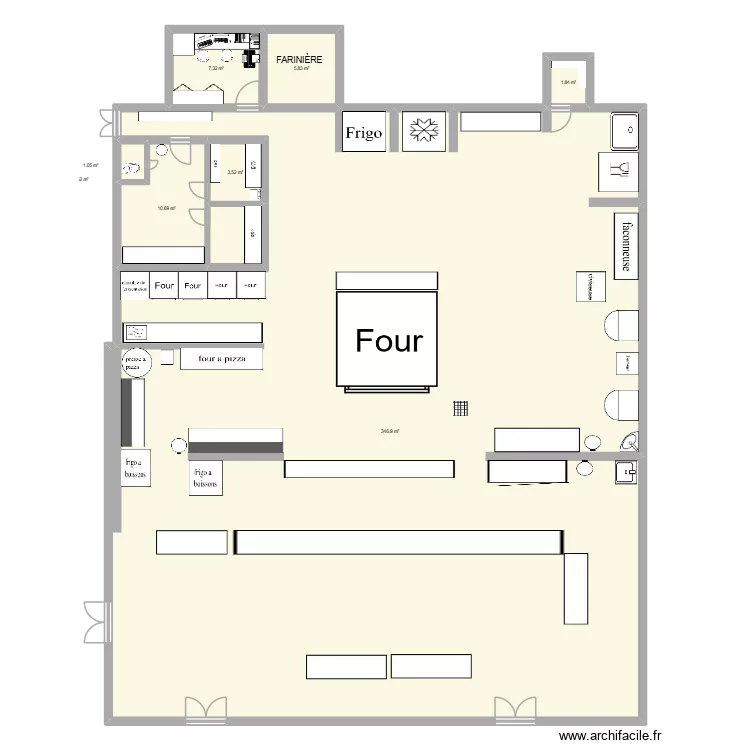 marie blachere. Plan de 8 pièces et 381 m²