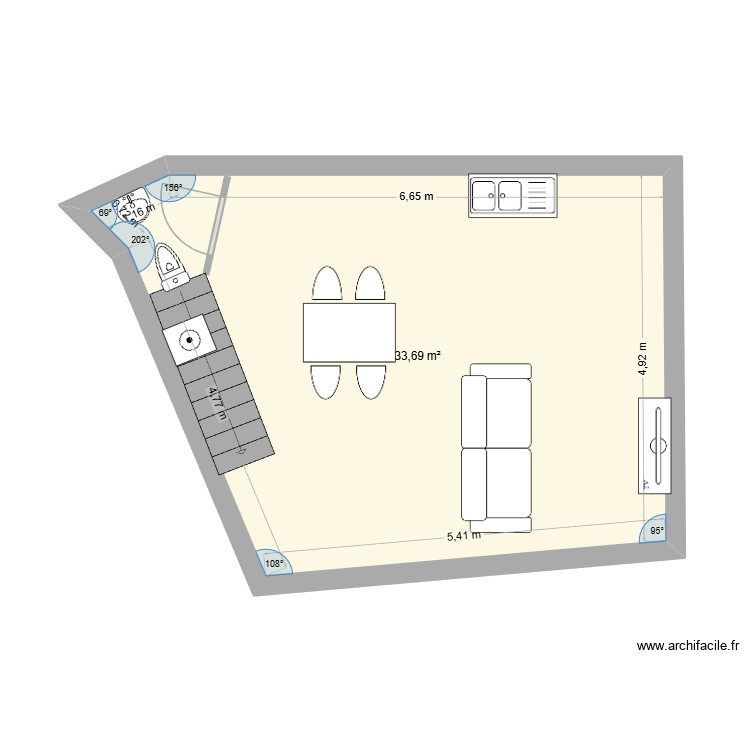 baziege 2. Plan de 0 pièce et 0 m2 baziege 2. Plan de 0 pièce et 0 m2