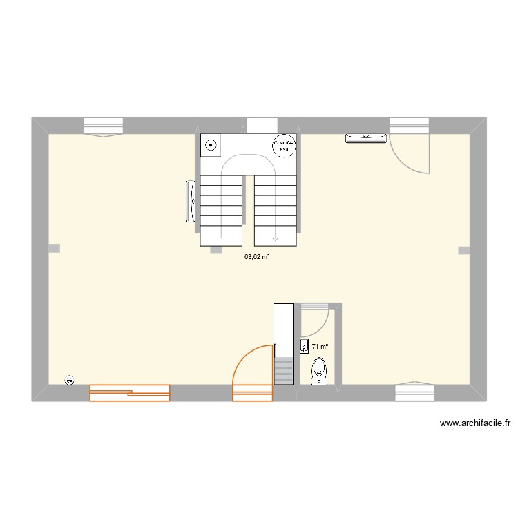 RDC 38 Aurelien. Plan de 0 pièce et 0 m2