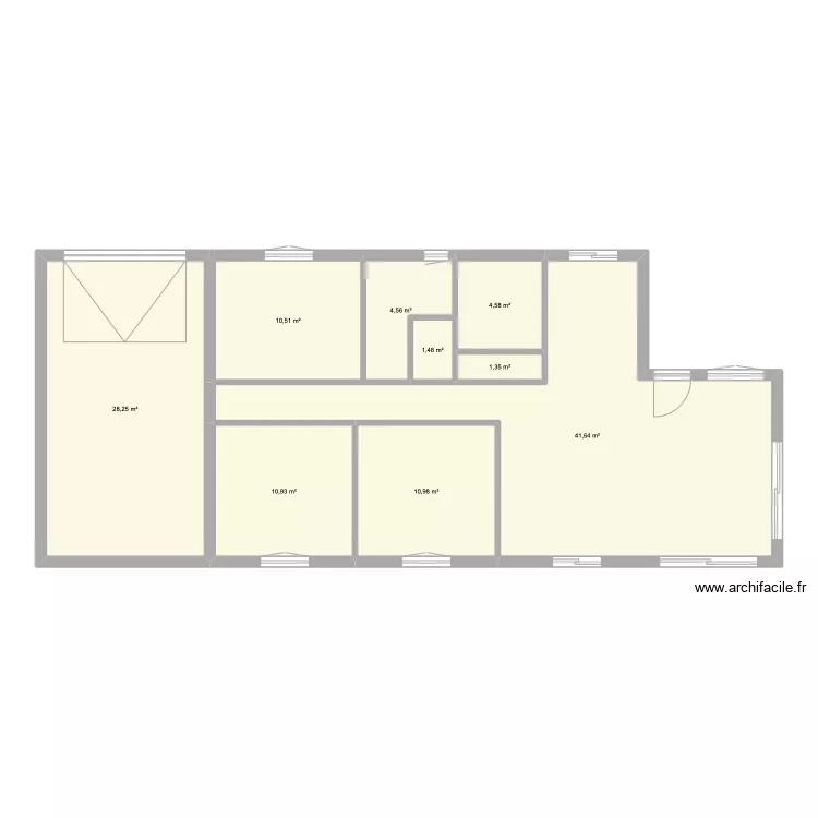 3E MAISON. Plan de 