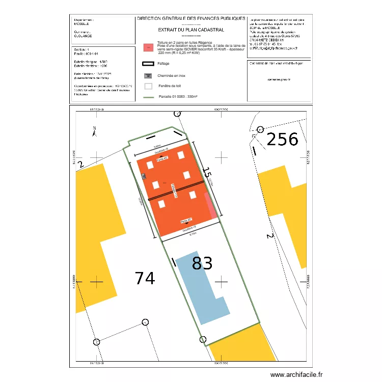 dp02 LAISNEY. Plan de 