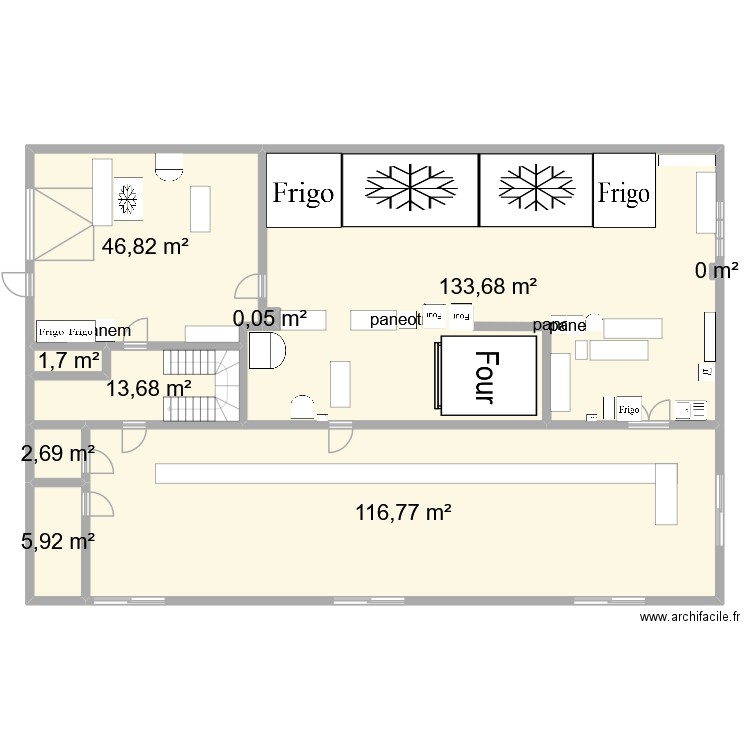 La Fabrique maxime. Plan de 10 pièces et 524 m2