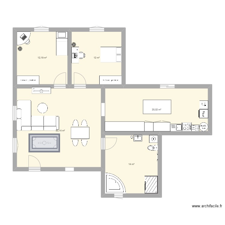 bhbb. Plan de 0 pièce et 0 m2