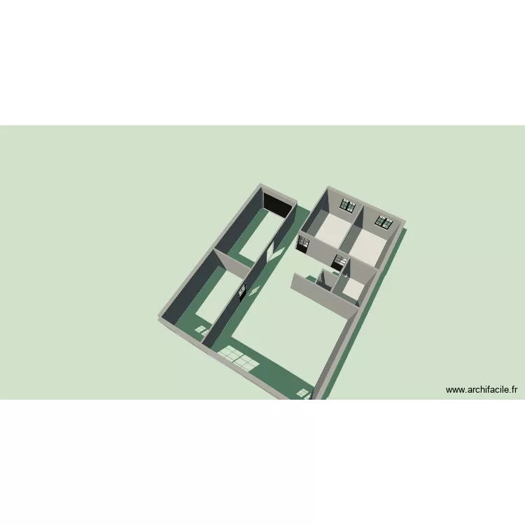v der. Plan de 4 et 27 m² v der. Plan de 4 et 27 m²