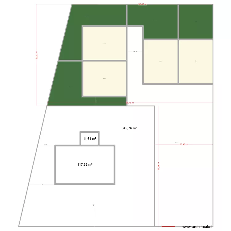 Constructions Chemin du Rocher 2. Plan de Constructions Chemin du Rocher 2. Plan de