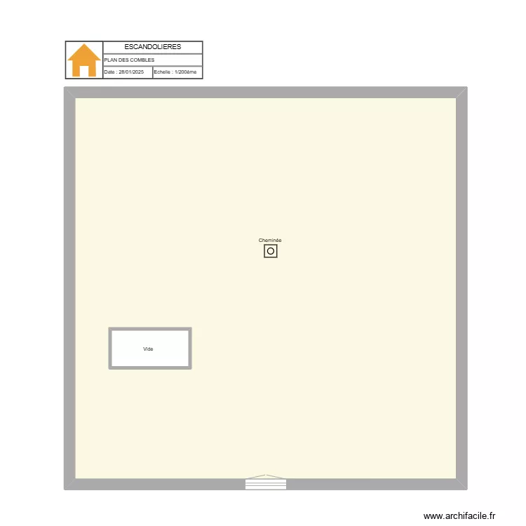 EscandolieresCOMBLES. Plan de EscandolieresCOMBLES. Plan de
