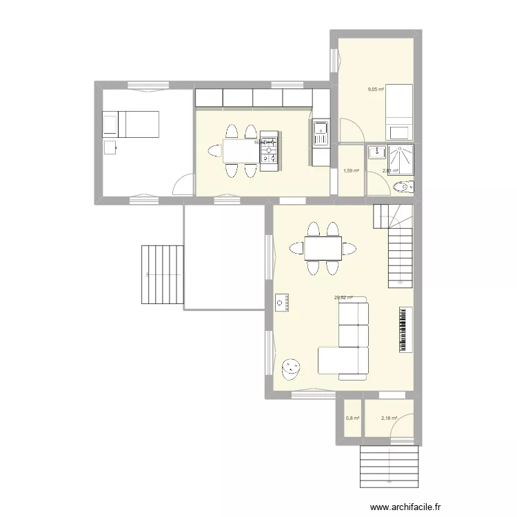 viroflay etage4 BIS. Plan de 