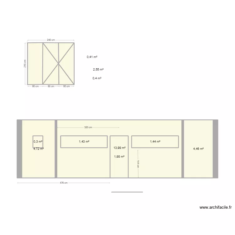 st laurent. Plan de 