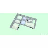 Pavillon existant avec toiture