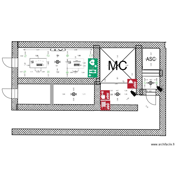 JUNIOR. Plan de 0 pièce et 0 m2