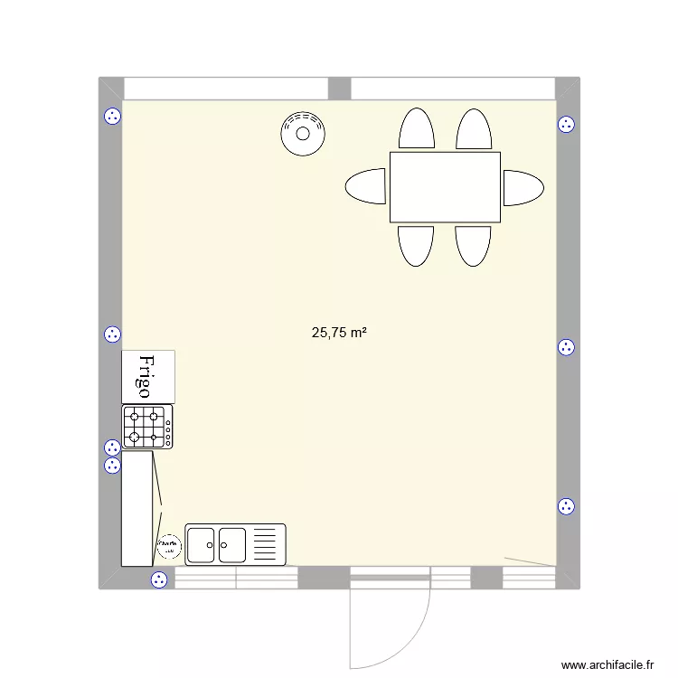 le petit bâti. Plan de le petit bâti. Plan de