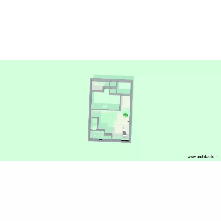 1 etage. Plan de 3 et 135 m² 1 etage. Plan de 3 et 135 m²