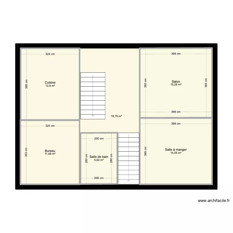RDC Maison. Plan de RDC Maison. Plan de