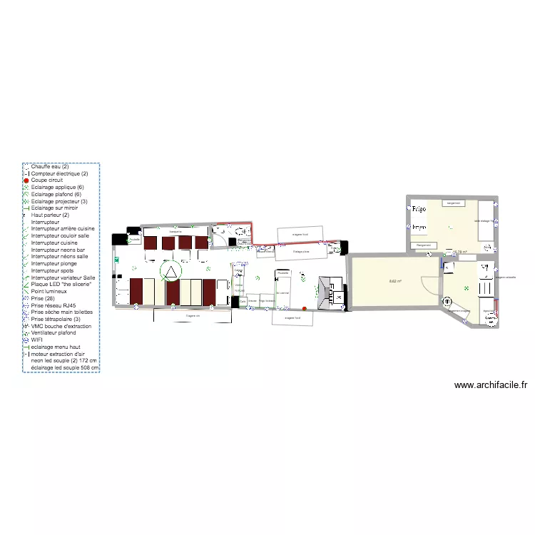 PLAN AUX DIMMENSIONS vF. Plan de 