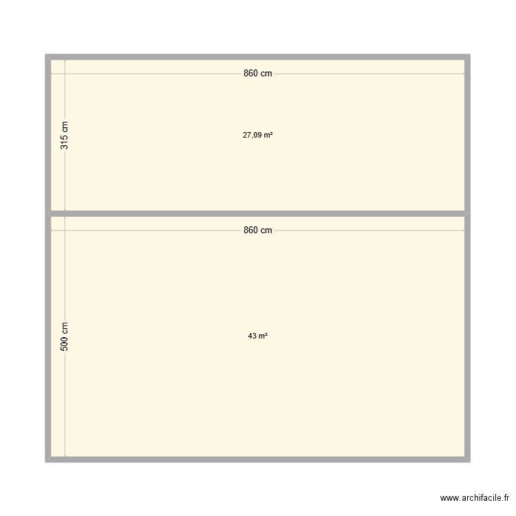 studio chabier. Plan de 0 pièce et 0 m2