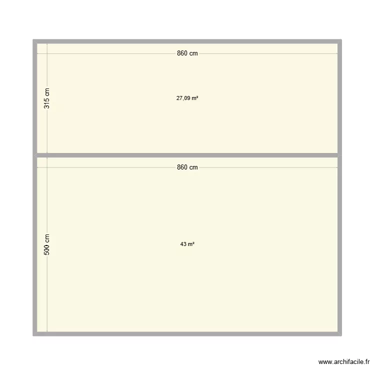 studio chabier. Plan de 