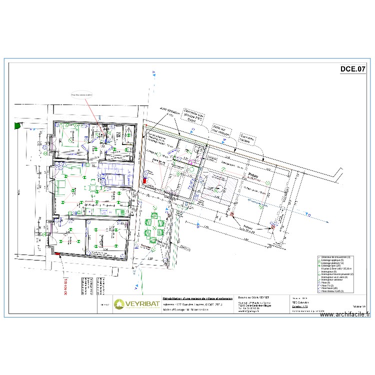 BILLIEMAZ - RDC. Plan de 0 pièce et 0 m2