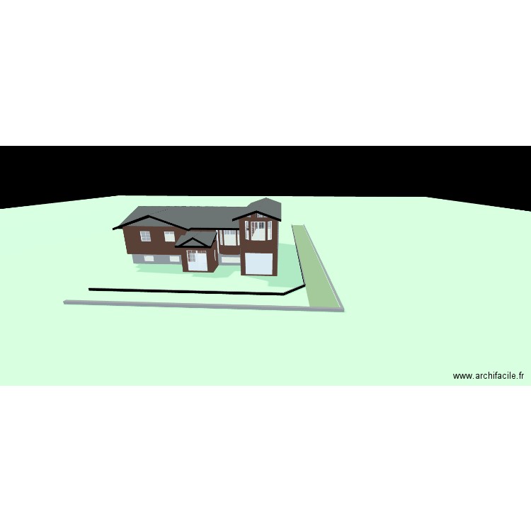 Maison nouvelles cotes. Plan de 6 pièces et 115 m2