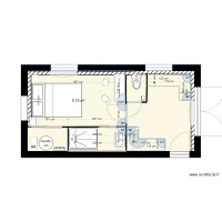 PLAN CHAMBRE BAS projet 1