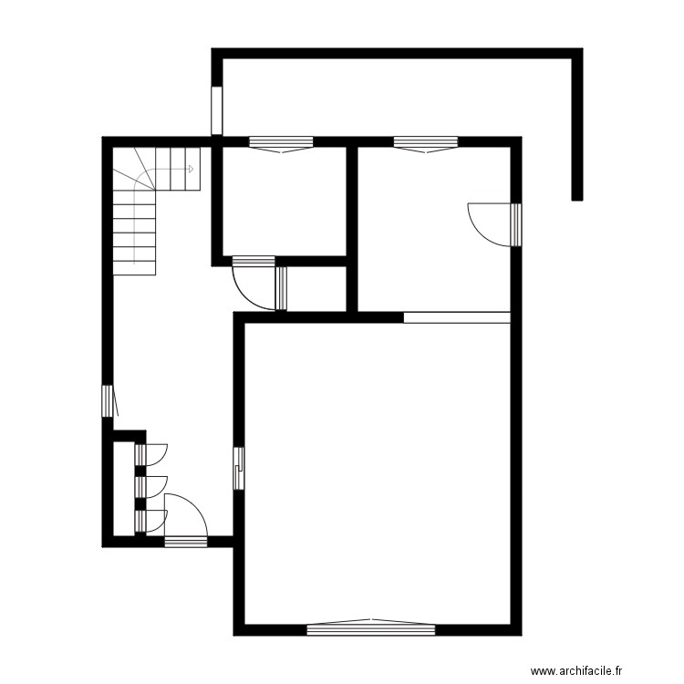 LEIGNIER NIQUE. Plan de 14 pièces et 224 m2