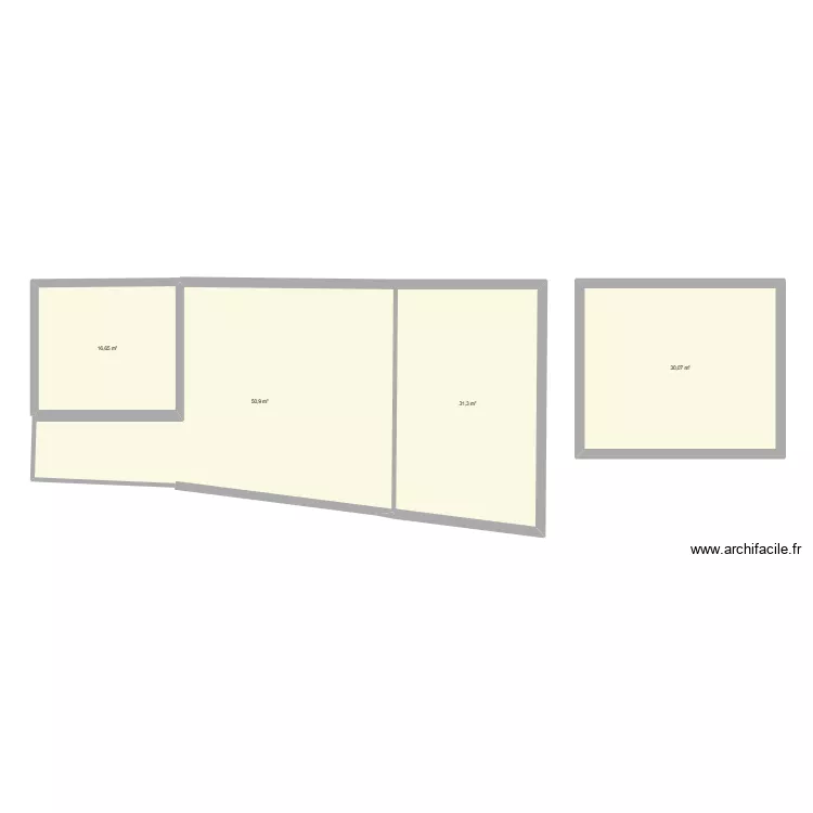 projet 1. Plan de 4 Pièces et 129 m² projet 1. Plan de 4 Pièces et 129 m²
