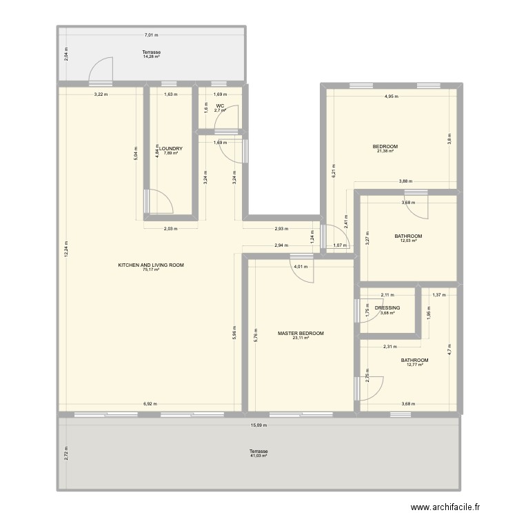 PORTO CUPECOY 2 BEDROOM. Plan de 10 pièces et 214 m2