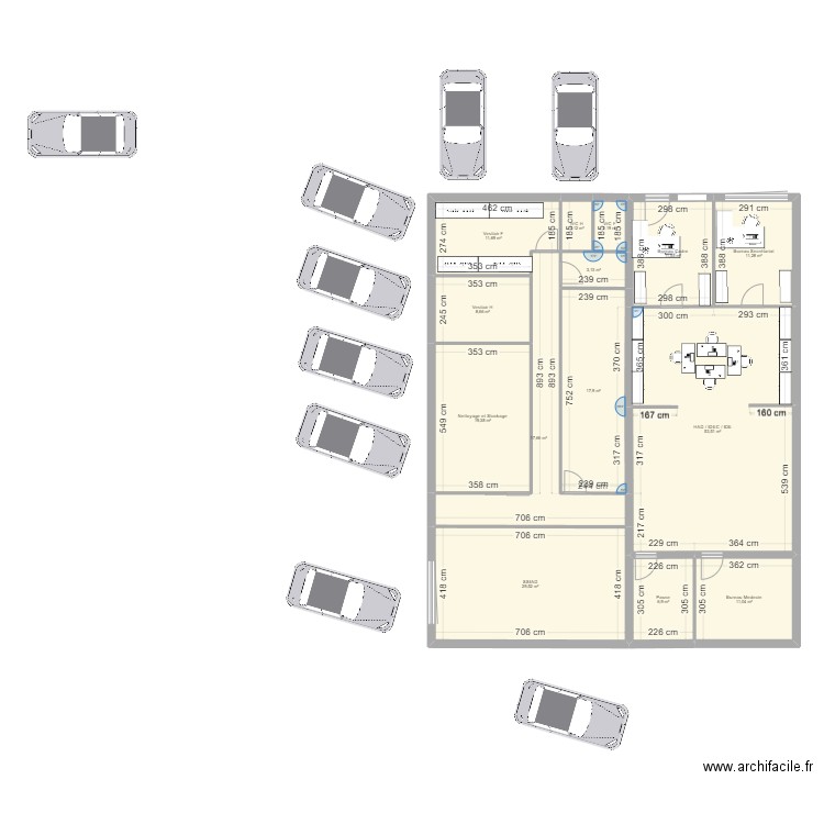 HAD. Plan de 0 pièce et 0 m2