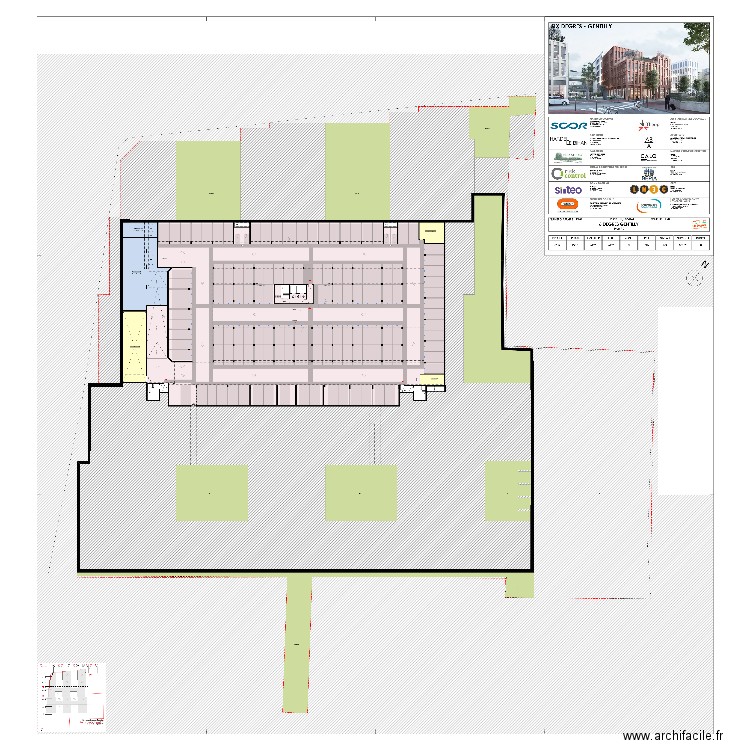 Plans Gentilly Poiscaille. Plan de 0 pièce et 0 m2