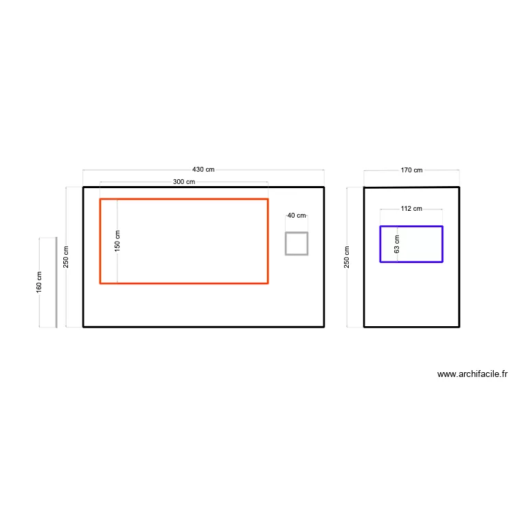 Plan 250 H . Plan de Plan 250 H . Plan de