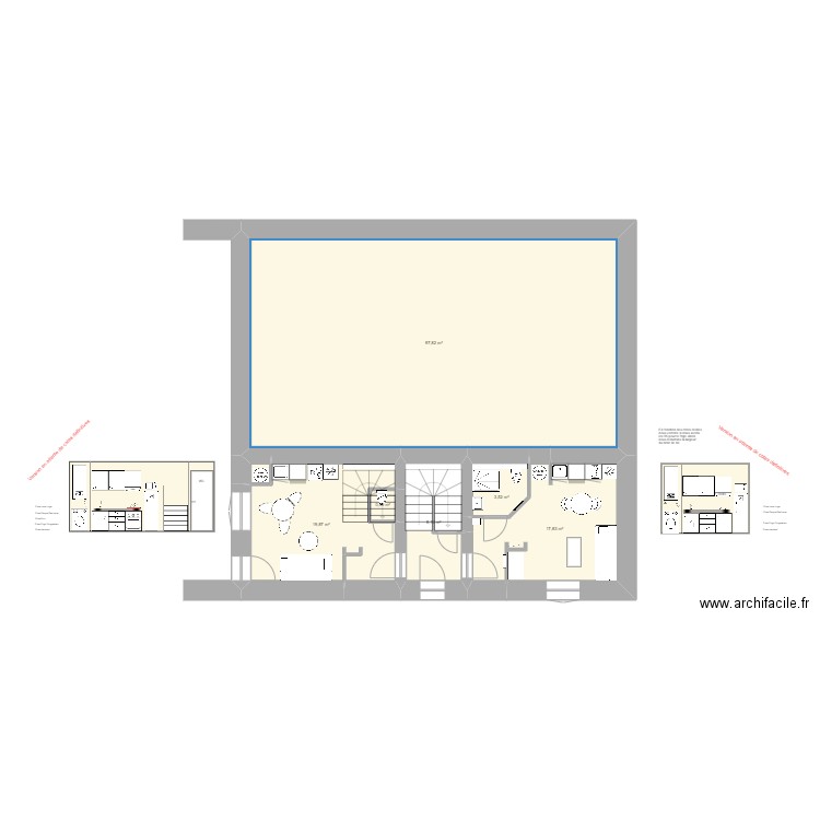 Maison complète 06 janvier 2024. Plan de 18 pièces et 305 m2