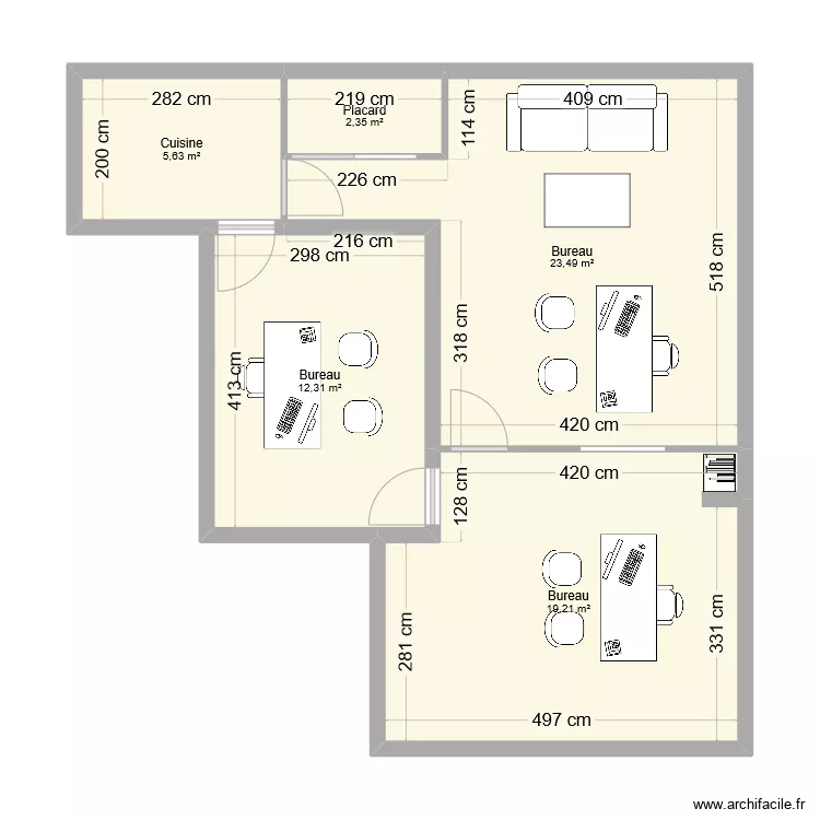 Am&eacute;lie. Plan de 