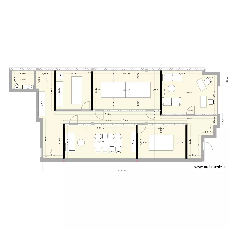 LA DURANNE X8 v2. Plan de 7 et 142 m² LA DURANNE X8 v2. Plan de 7 et 142 m²