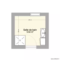 salle bain &eacute;tage 2