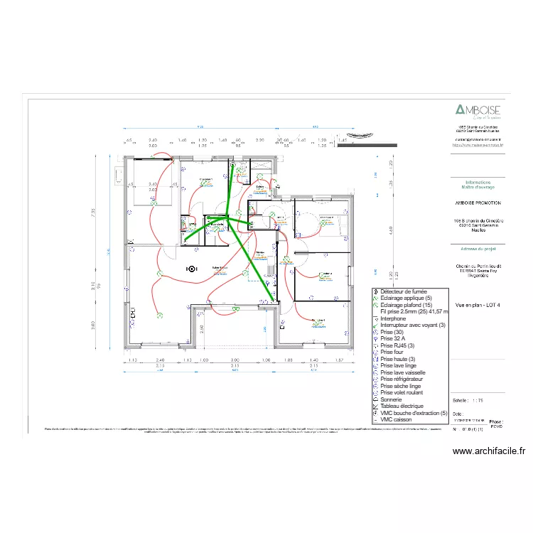 LOT 4 STE FOY AMBOISE 09072026. Plan de LOT 4 STE FOY AMBOISE 09072026. Plan de