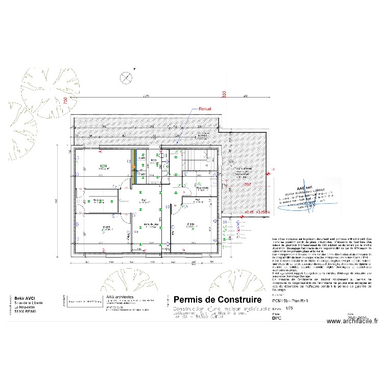 BEKIR ETAGE 1. Plan de 0 pièce et 0 m2