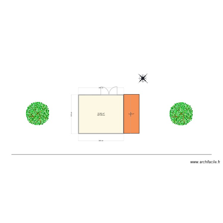 ancien abris jardin. Plan de 0 pièce et 0 m2