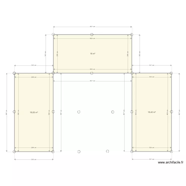 DITTT Koné-Baco. Plan de 3 et 54 m² DITTT Koné-Baco. Plan de 3 et 54 m²