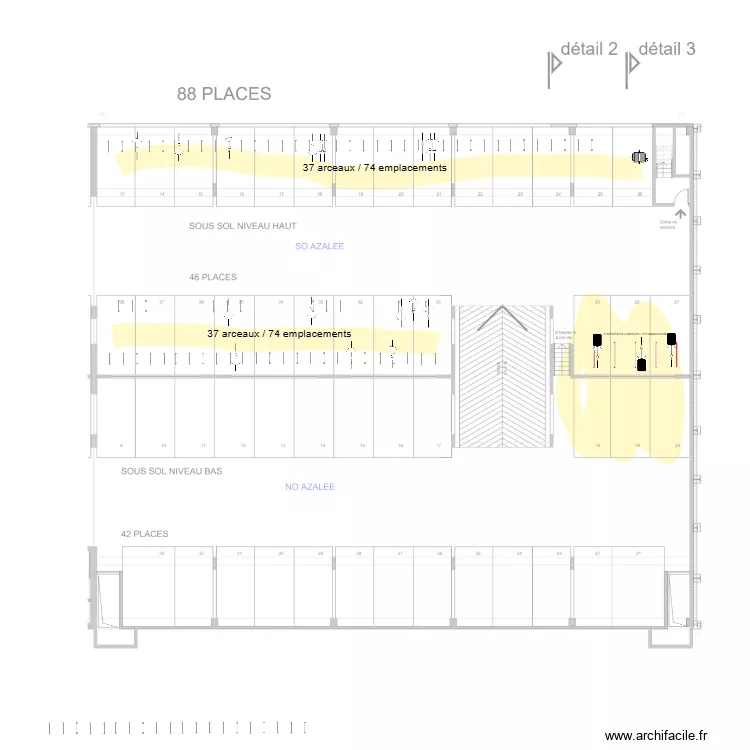 plan Safran Massy. Plan de 