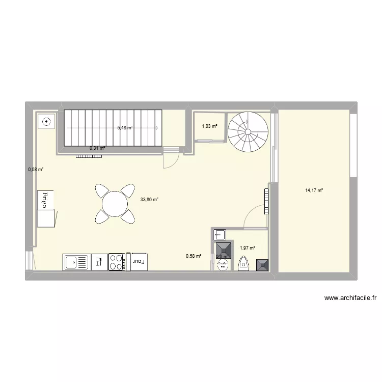 gite 1. Plan de 