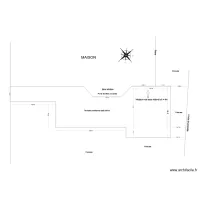 plan terrain et terrasse Cancale