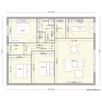 Plan sans garage plain pied