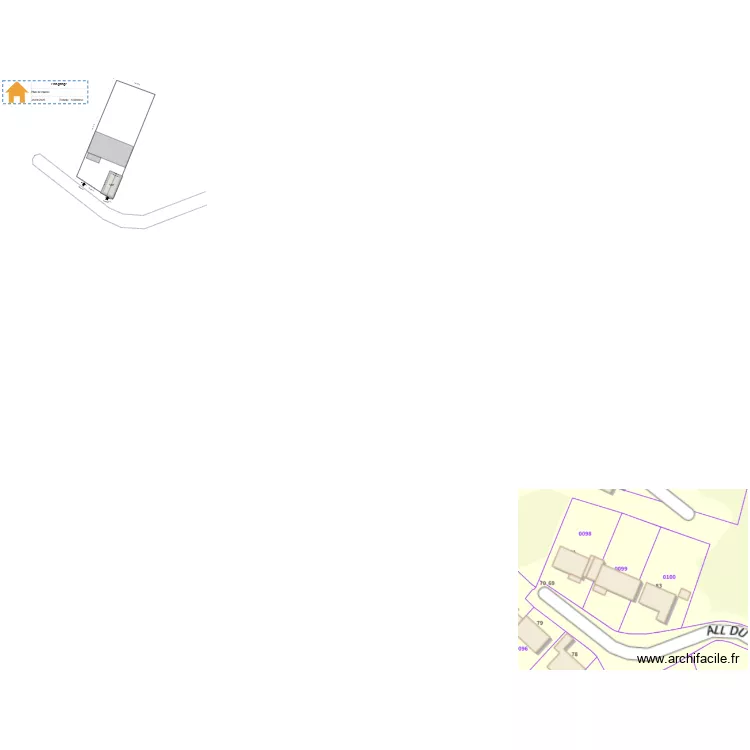 garage tati . Plan de 