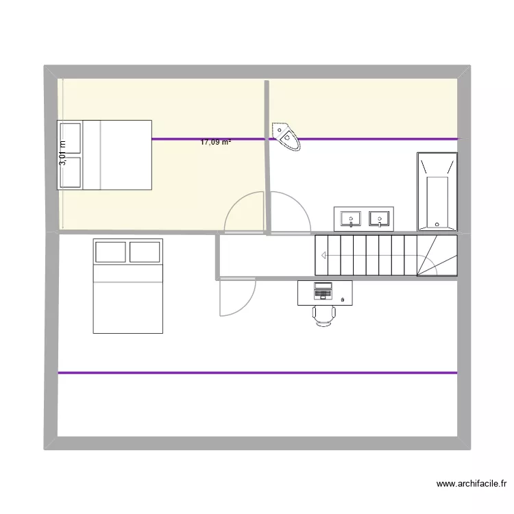 CLEM ETAGE 2. Plan de 