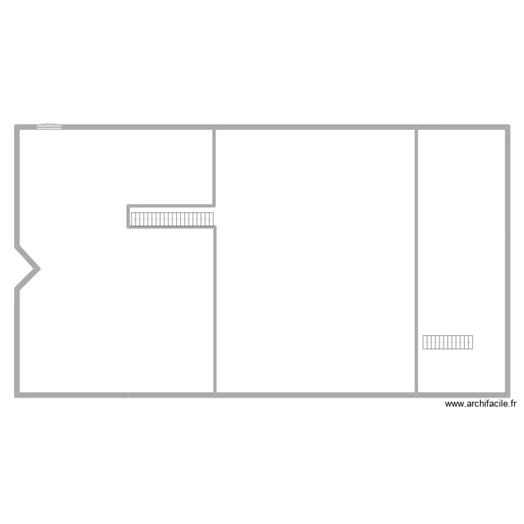 BARRANGER R+1. Plan de 