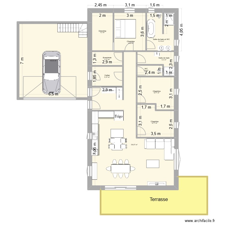 NewMaison. Plan de 12 pièces et 194 m2